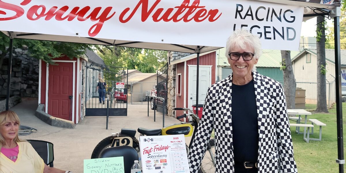 Fast Friday's honored racing legend Sonny Nutter for his decades of motorcycle racing at the special Legends Night. Nutter was on hand to sign autographs and talk racing all evening. June 6 2025 - Celebrating motorcycle racing legend Sonny Nutter during Week 5.