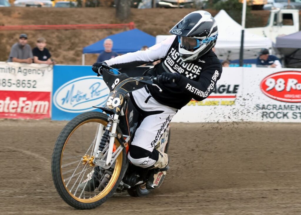 Wesley Rearick has been dominating the Youth 250cc program. Rearick won the main event in a convincing style handicapped half-way back on the track. Jun 19 2026 - 2026 Speedway & Legends & Vintage Night.