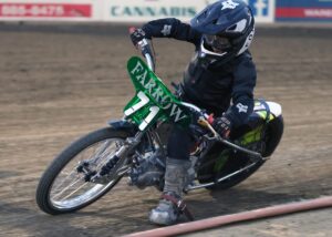 Chance Farrow won the Youth 150 D2 main event. The win was his first of the new season. June 5 2026 - 2026 Speedway & Extreme Sidecars Round #1.