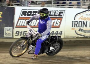 John Gauthreaux won the Support D2 main event, his first of the season. June 5 2026 - 2026 Speedway & Extreme Sidecars Round #1.