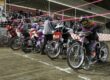 The start of the Youth 250cc D2 main event. Justin Gist (far right) riding out of lane one won the race. Gist won all his races including the main event. May 29 2026 - 2026 Speedway & Team Challenge Round #1.