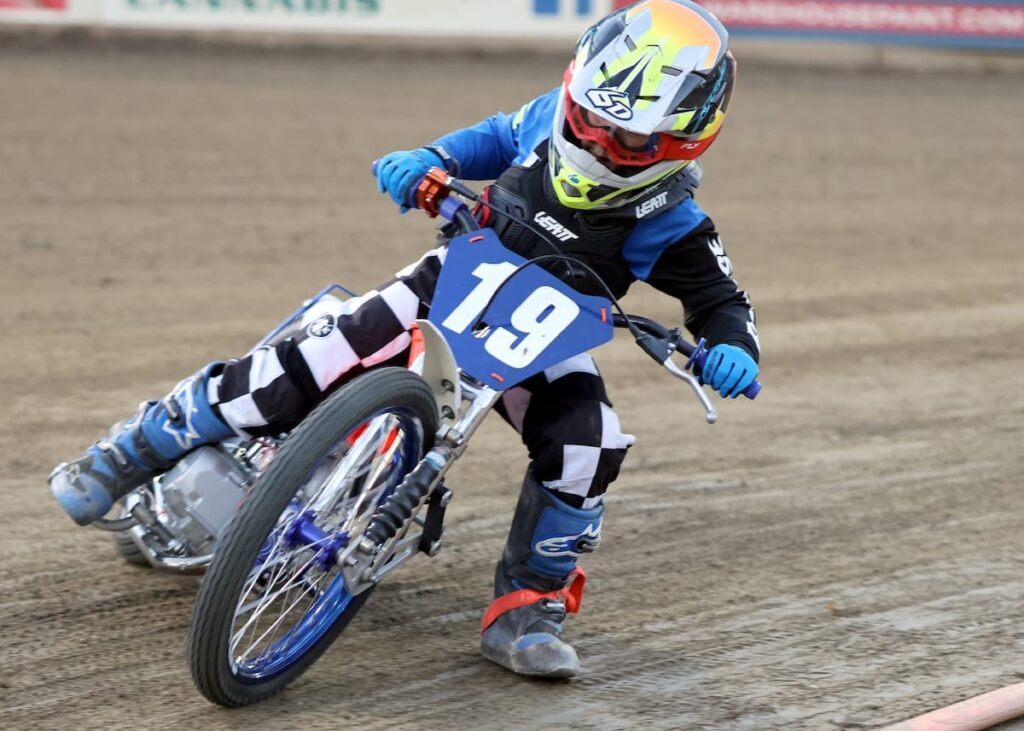Dexter Orlando won the Youth 150cc D2 main event. July 17 2026 - 2026 Budweiser’s North vs. South Challenge.