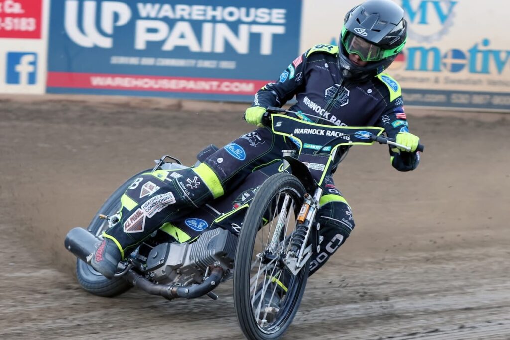 Brady Landon scored big this week at Fast Fridays with main event wins in the handicap and scratch programs. July 24 2026 - 2026 Speedway & Team Challenge Round #5.