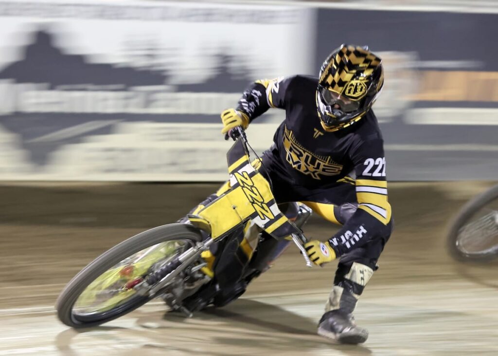 Antonio Coffman won the the Support D2 main event, his first of the season. Aug 14 2026 - 2026 Speedway Final Points Night & Team Challenge Final.