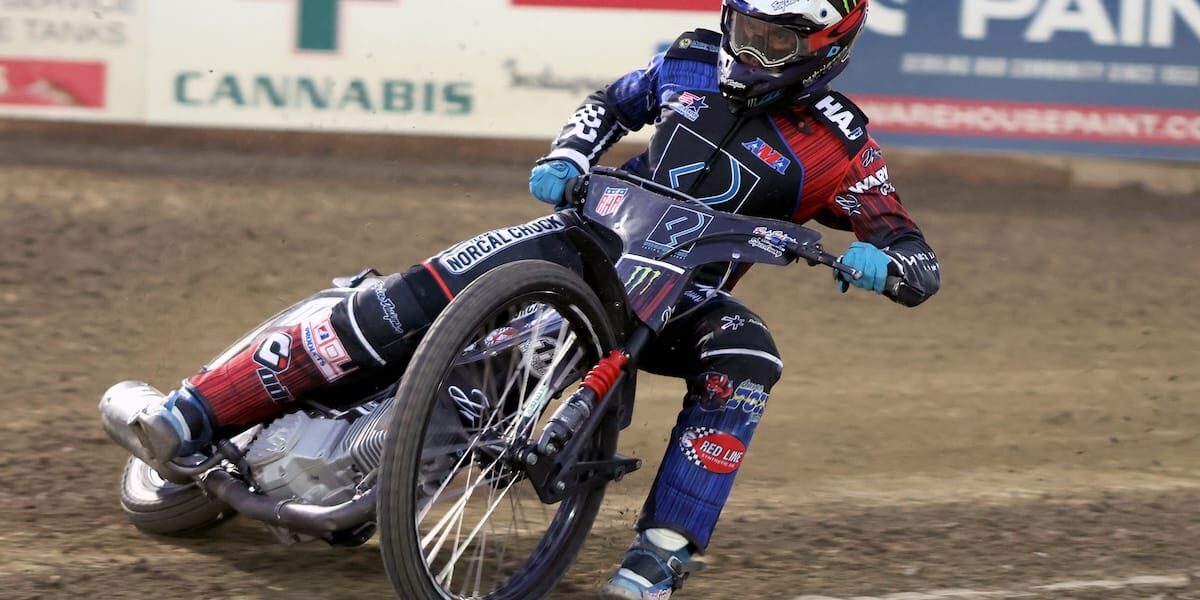 Aug 21 2026 – 2026 Speedway Best Pairs Championship – 1117 Hancock Wilbur Hancock (pictured) and teammate Broc Nicol combined for 46 points winning the 2026 Speedways Best Pairs Championship. Aug 21 2026 - 2026 Speedway Best Pairs Championship.
