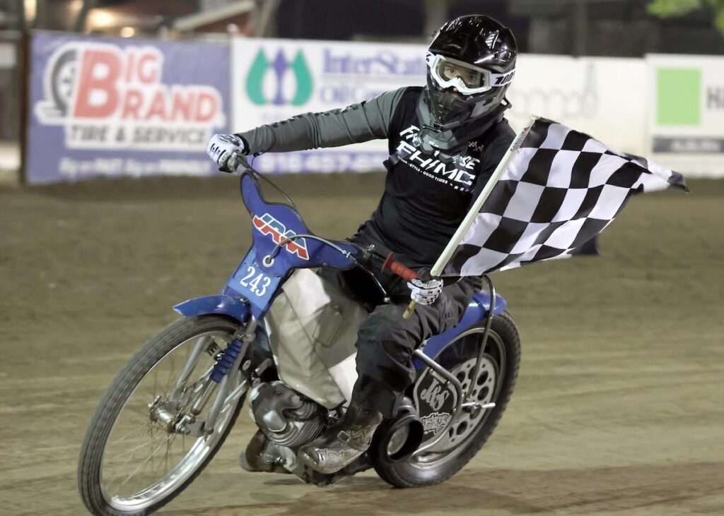 Cody Baugh won the Support D2 main event, his first main event win since moving up to this division. July 31 2026 - 2026 Speedway & 25 Lap Main Event.
